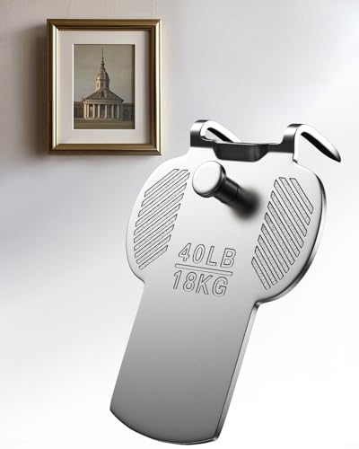 Drywall Picture Hanging Hooks Claw: 15Pcs 40lb Large Wall Picture Frame Hangers - Art Hanging No Damage Heavy Duty Mirror Photo Poster Painting Hanger Hardware Kit - Claw for Decor Room