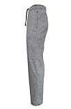 Natural Uniforms Classic Houndstooth 6 Pocket Chef Pants with Multi-Pack QTYS Available (3, Medium)