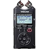 TASCAM DR-40X with Windscreen, Stereo Cables, and Case Bundle