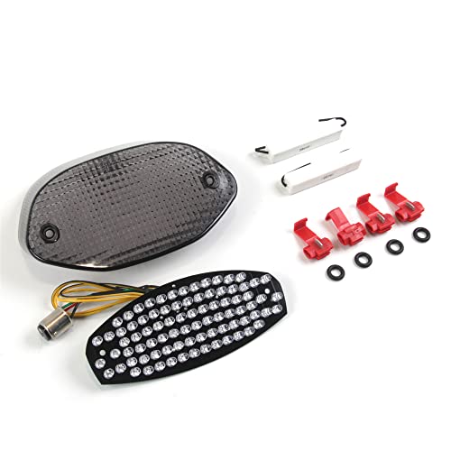 Arashi Tail lights for BMW R1100S 1998-2004 / F650CS 2001-2004 Turn Signal Brake Taillight Integrated Motorcycle Replacement Accessories Smoke Lens 1999 2000 2002 2003