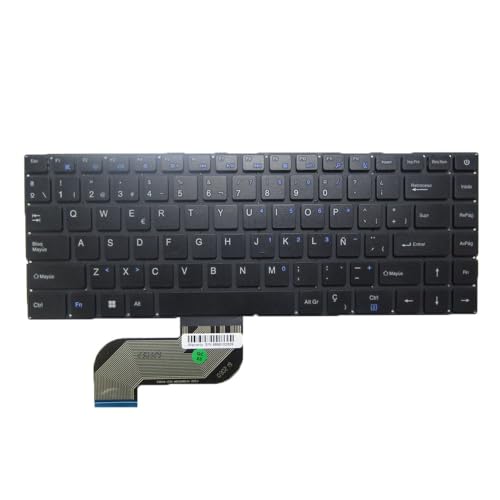 Laptop Keyboard MB3008034 F0044-034 No Backlit Spanish SP Black No Frame New