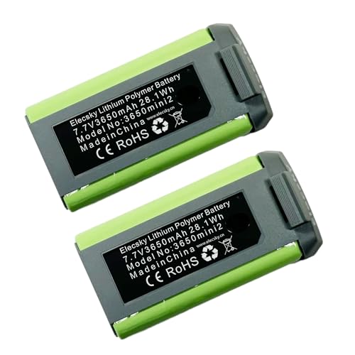 MaximalPower 7.7V 3650mAh Drone Battery Replacement Compatible for DJI Mini 2 Mini SE Drone (2 Pack)