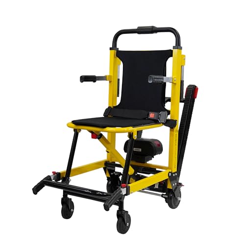 Genesis Mobile Stairlift – Portable Stair Chair with 400 lb Capacity and Anti-Slip Ultra Grip Tracks