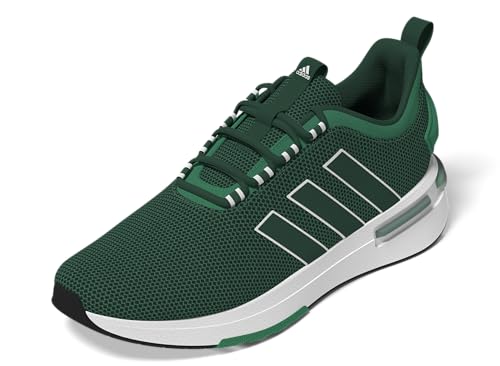 adidas Men's Racer TR23 Sneaker, Collegiate Green/White/Court Green, 11.5