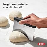 OXO Good Grips Bench Scraper & Chopper, 1 Count, Stainless Steel