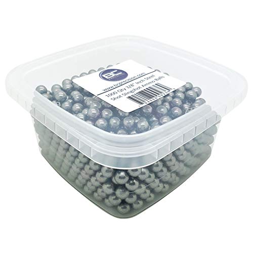 BC Precision 1,000 Qty 3/8" Inch Steel Shot Slingshot Ammo Balls