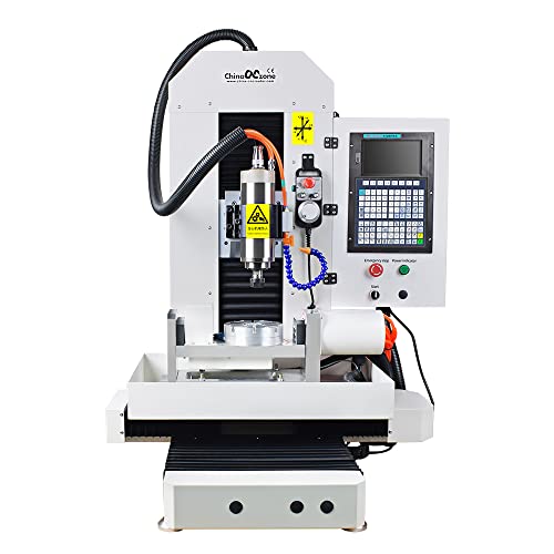 Ovsuqu Steel CNC Router 5 axis 2.2KW Steel Metal structure DSP 3040 Engraving Milling/Cutting Machine for aluminum, Copper, Steel