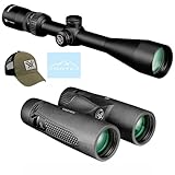 Vortex Optics Copperhead 4-12x44 Second Focal Plane Riflescope & Copperhead HD 10x42 Binoculars Bundle