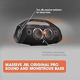 JBL Boombox 2 - Portable Bluetooth Speaker, Powerful Sound and Monstrous Bass, IPX7 Waterproof, 24 Hours of Playtime, Powerbank, JBL PartyBoost for Pairing, for Home and Outdoor(Black)