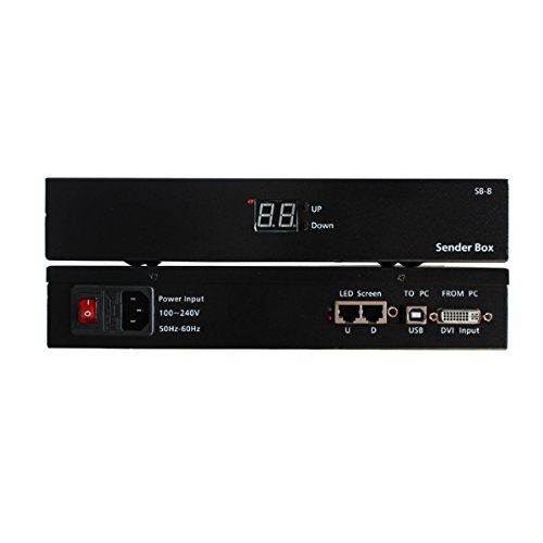 Led Video Screen Sender Box TS852D with Linsn TS802D Sending Card Support The use of Laptop Control HDMI-DVI