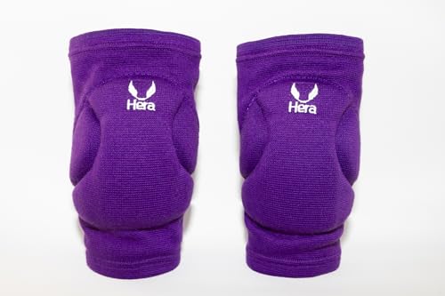 Knee pads for women volleyball , Knee Protector Supporter for Girl Lady Women with High Protection Pads,Professional Grade Knee Pads for Mamanet, Running,Tennis,Yoga, Cycline, Gym, Workout Exercise (Purple, Medium)