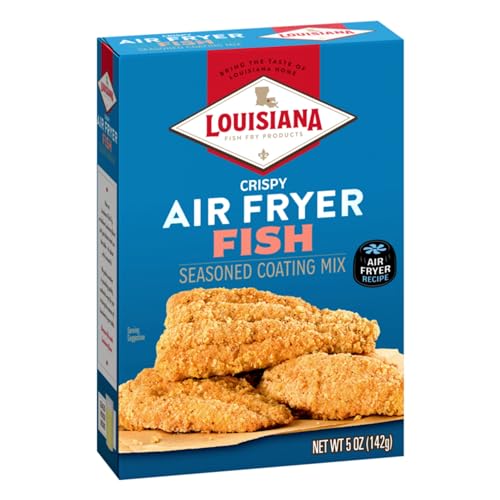 Louisiana AIR FRYER Seasoned Coating Mix for FISH