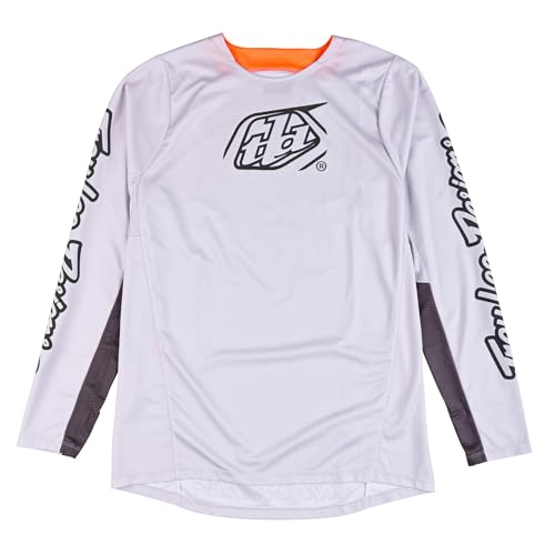 Troy Lee Designs GP Pro Motorcycle/Dirt Bike Adult Jersey for Men, High Performance, Durable, Lightweight, Breathable, Icon Vapor/Gray, Large, SKU 377929094