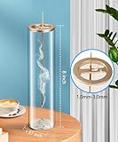 Incense Holder for Sticks [Anti-Ash Flying], Modern Insence-Stick Burner Holder with Removable Glass Ash Catcher, for Home Decor Yoga Meditation (Champagne Gold 2 Pack)