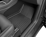 SUPER LINER Tesla Model Y Floor Mats 2025 2021-2024 | Custom Fit All-Weather 9-Piece Set TPE Material| Back Seat Protector,Cargo Liner, Trunk & Interior Accessories(Not for 7Seat&Juniper)