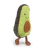 Jellycat Amuseables Avocado Stuffed Toy, Medium 12 inches - Vegetable Plush - Fun Gift Idea