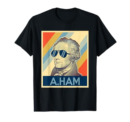 Hamilton tshirt wearing sunglasses T-Shirt
