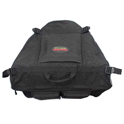 Seamax Sunlitec Front Accessory Storage Bow Bag for Inflatable Boat, with Reflective Line (SizeA - for 8.8'-10.5' Boats)