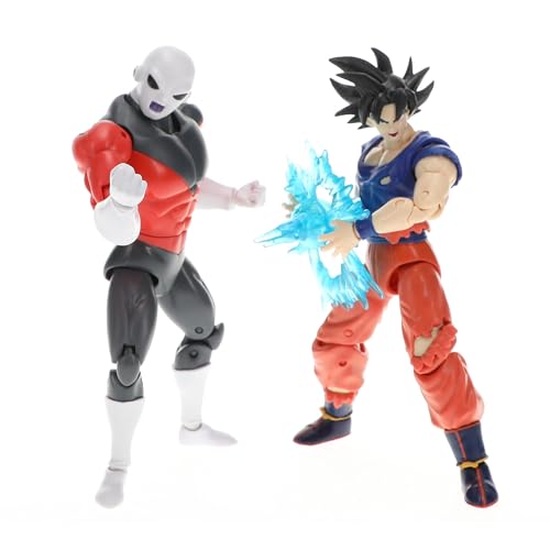 Dragon Stars Series - Dragon Ball Super - Goku Ultra Instinct Sign vs Jiren 6.5" Battle Pack Action Figure Set