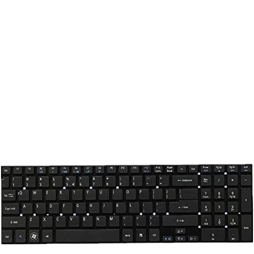 Replacement Laptop Keyboard for ACER for Aspire ES1-522 Black US English Layout