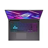 ASUS ROG Strix G17 (2021) Gaming Laptop, 17.3” 144Hz IPS Type FHD, NVIDIA GeForce RTX 3060, AMD Ryzen 9 5900HX, 16GB DDR4, 512GB PCIe NVMe SSD, RGB Keyboard, Windows 10, G713QM-ES94