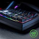 Razer Tartarus V2 Gaming Keypad: Mecha Membrane Key Switches - One Handed Keyboard - 32 Programmable Keys - Customizable Chroma RGB Lighting - Programmable Macros - Snap Tap - Black