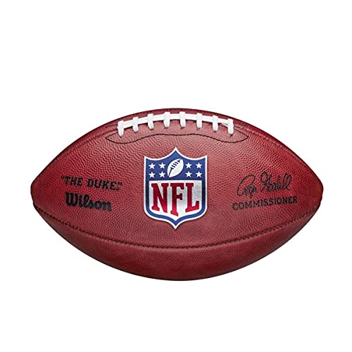 WILSON "The Duke" Official NFL Game Football Version , Brown