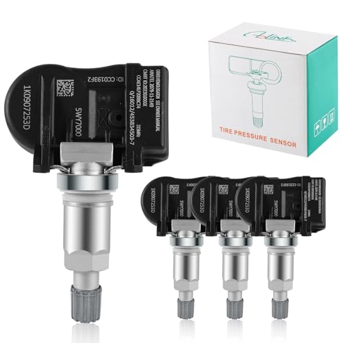 AULINK 1K0-907-253D Tire Pressure Monitoring System TPMS Sensors for 2006-2013 Audi A3 A4 A5 Q5 TT, VW Beetle CC EOS GLI Golf GTI Jetta Passat R32 Rabbit 18 Wheels Rabbit Tiguan