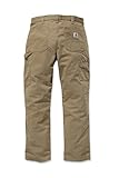 Carhartt Men's Relaxed Fit Twill Utility Work Pant, Dark Khaki, 36W x 30L