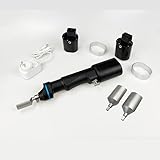 Smar Medical Veterinary Orthopedic Surgery Electric Power Drill Tools TPLO Saw Hand Piece Kit with Bone Saw Blades (TPLO Saw Bone Drill with Aluminum Case), Black