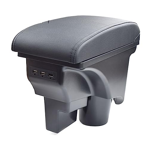 XOGCQBNI Compatible for VW Jetta Mk5 Golf Mk5 6 Armrest Box Car-Styling Accessories Decoration Center Console USB Interface Arm Rest Interior