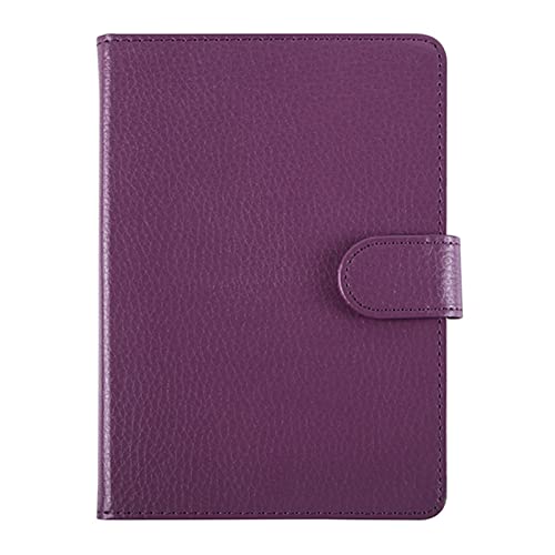 HAPPYA PU Leather Case for Sony eBook PRS-T3/T2/T1/650/600/505 6 Inch eReader Funda Capa Protective Cover (Color : Purple)