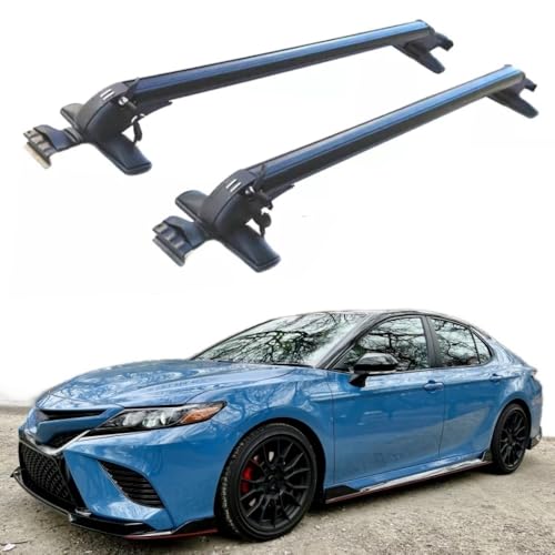 TINIANHHCT Roof Rack Cross Bars for Toyota Camry 2018-2022 Without Roof Rails Aluminum Cross Bar Cargo Carrier with Lock