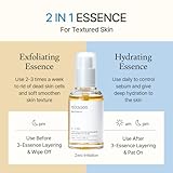 mixsoon Bean Essence Exfoliating Hydrating Korean Skin Care Glass skin Hyaluronic Acid Serum (1.6 Fl Oz (Pack of 1))