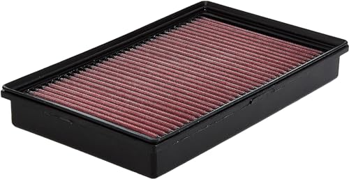K&N High-Flow Original Lifetime Engine Air Filter: Increase Power: Premium, Washable: Compatible with 2013-2023 FORD/LINCOLN: Edge,Fusion, GT, Continental, MKX, MKZ,Nautilus, 33-5000