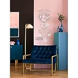 Redesign Décor Transfers® Overflowing Love 24"x35",Wall Decals DIY Wallpaper Wall Stickers Murals Decor Furniture Decoration