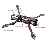 FPVDrone 295mm FPV Racing Drone Frame 7inch Carbon Fiber Quadcopter FPV Freestyle Frame with 5mm Arms