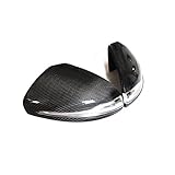 W205 Carbon Fiber Mirror Cover with LED Light - For C, S, E, GLC & C-Class