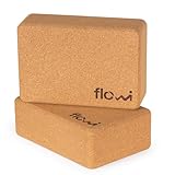 Natural Cork Yoga Blocks 2 Pack with Strap & Massage Balls - Yoga Props with Cork Yoga Block Brick Set, Myofascial Cork Ball & Yoga Strap for Stretching - Premium Yoga Accessories for Women & Men