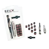 E-Z LOK EZ-329-4 Threaded Inserts for Metal, 1/4-20 Installation Kit, Steel, Black Oxide