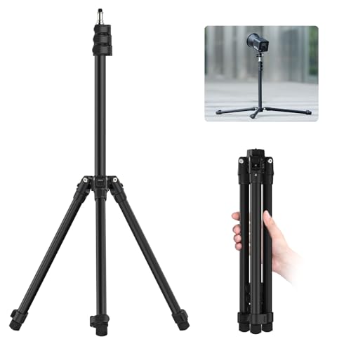 Ulanzi TT43 Extendable Photography Light Stand, Adjustable 6.23ft Aluminum Tripod, Reversible Portable Studio Lighting Tripod for Continute Output Lighting/Strobe Light/Webcams/Cameras/Softbox