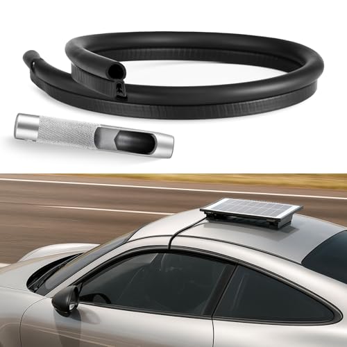 Car Window Pass Through for Starlink Cord Protective Starlink Cord and Cable, Black