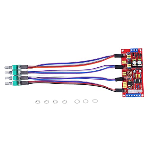Tone Board HIFI Tone Board NE5532 Preamp Board WM-065 Amplifier Preamp Board Potentiometer Extension Board DIY Kit