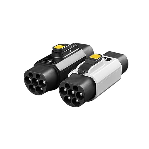 JecoEV Type 2 (Charger) to China GB/T (Electric Car) EV Charging Connector, Solutions for Chinese EVs in Europe, 32 amp, 21 kW, 3-Phase, 440 VAC