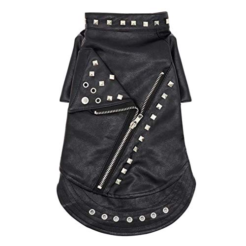 rrrrr Leather Cat Jacket Warm Dogs Cat Clothes Coat Autumn Winter Pet Clothing Puppy Kitten Outfits Costumes for Chihuahua Yorkshire