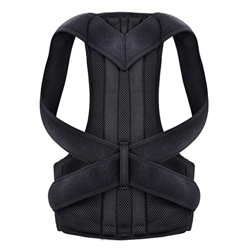 Adjustable Corrector Back Support Shoulder Back Brace Spine Corrector Postural Fixer Tape decorate