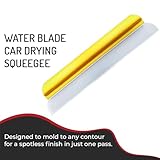 HI-TECH 14” Silicone Water Blade Car Drying Squeegee – Streak-Free, Fast-Drying, Scratch-Free Car Wash Tool