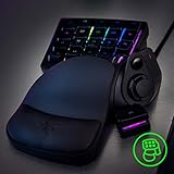 Razer Tartarus V2 Gaming Keypad: Mecha Membrane Key Switches - One Handed Keyboard - 32 Programmable Keys - Customizable Chroma RGB Lighting - Programmable Macros - Snap Tap - Black