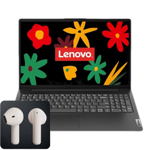 Lenovo V15 Business Laptop with Bluetooth Earphones | 16GB RAM | 1TB SSD | 15.6" FHD (1920 x 1080) Display | Intel Fast Multi-Tasking Processor | Dolby Audio | Ethernet RJ-45 | Windows 11 Pro