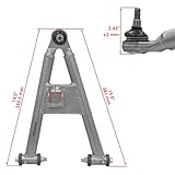 Caltric Front Upper & Lower/Left & Right Complete A-Arm Set Compatible with Yamaha Banshee 350 YFZ350 - Fits Years 1989-2006 Yamaha Banshee 350 YFZ350 ATV / 4x4's